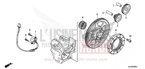 STARTING CLUTCH VT750C2SD de 2013
